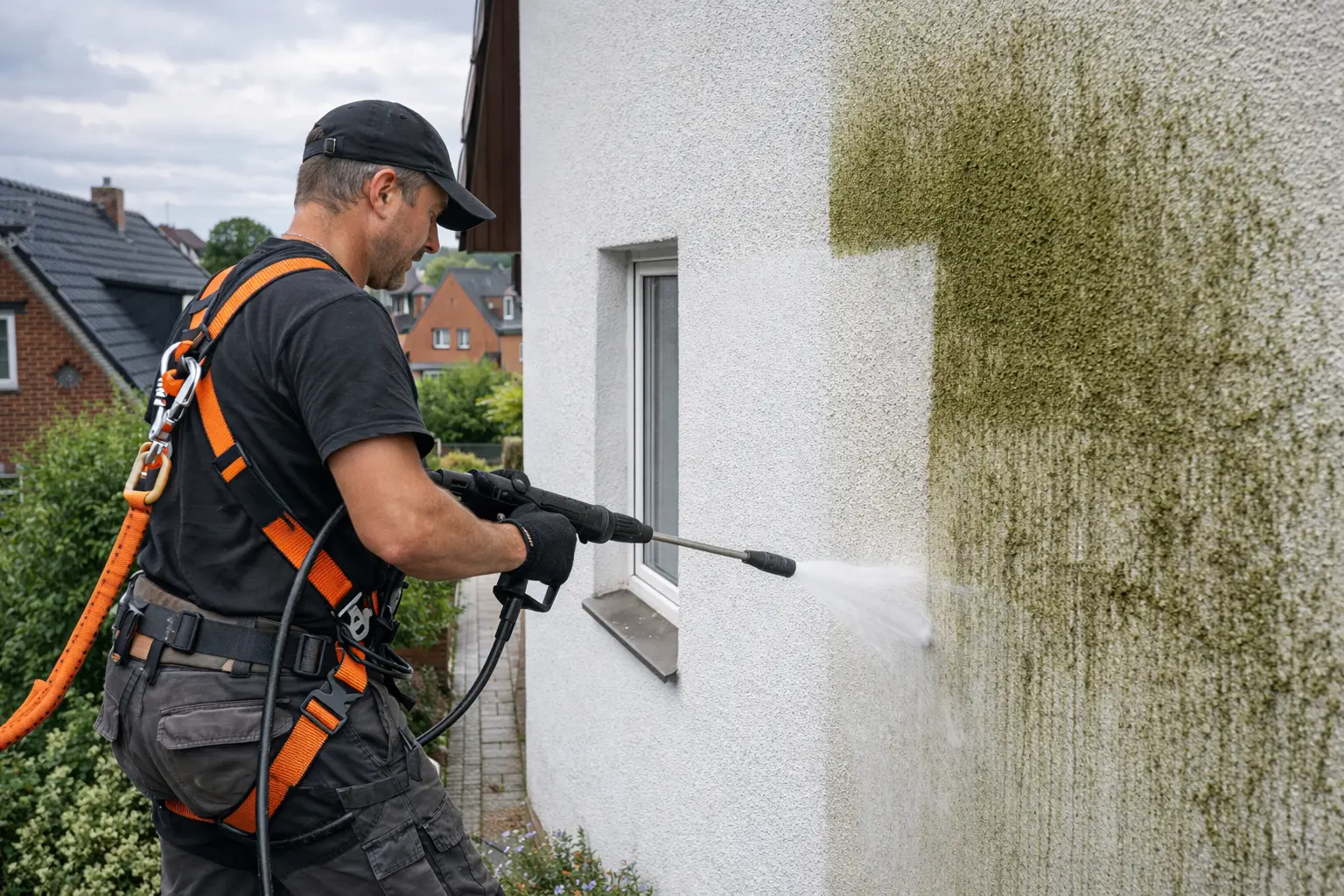 Fassadenarbeiten für den Werterhalt von Wohnhäusern in Hamburg